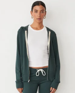 MONROW Supersoft Zip Up Hoody SEAMOSS Cheap